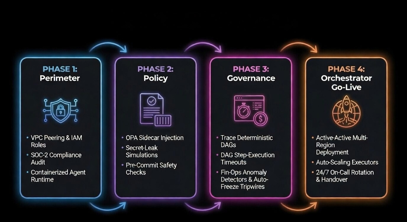 Enterprise Deployment Flow Architecture Diagram